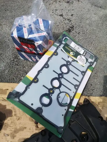 Installed brake disc assembly